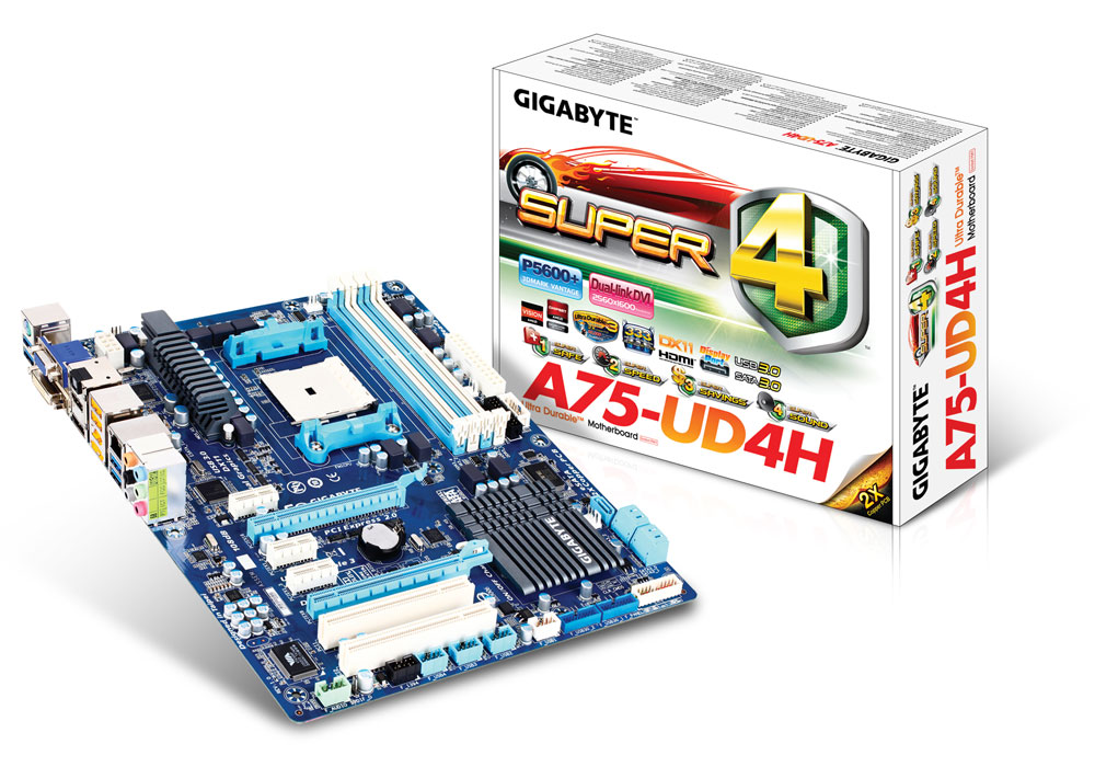 gigabyte motherboard A75-UD4H